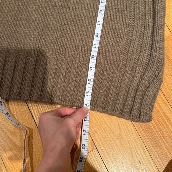 NWOT Zara wool blend high neck vest - Picture 7 of 9